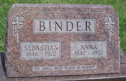 Anna <I>Schmidkofner</I> Binder 