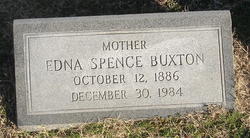 Edna <I>Spence</I> Buxton 