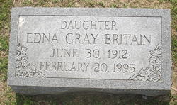 Edna <I>Gray</I> Britain 