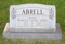 Frances Louise <I>Jones</I> Abrell 