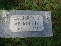 Katheryn Jane <I>Yarnall</I> Abernethy 