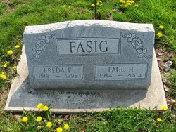 Freda Fern <I>Pearce</I> Fasig 