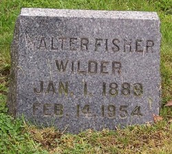 Walter Fisher Wilder 