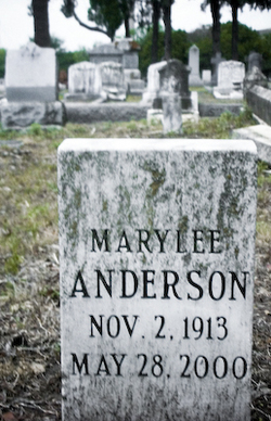 Mary <I>Lee</I> Anderson 