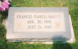 Frances Isabell <I>Nobles</I> Barnes 