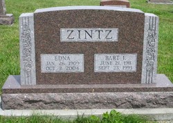 Edna <I>Davis</I> Zintz 