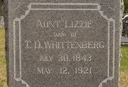 Lizzie Hazeltine <I>Caskey</I> Whittenberg 