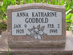 Anna Katharine <I>Ferrand</I> Godbold 
