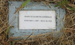 Mary Elizabeth <I>Banning</I> Goodman 