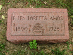 Ellen Loretta <I>Orr</I> Amos 
