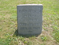 Eliza <I>Strong</I> Keyes 