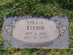 Viola V <I>Cross</I> Rendon 