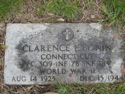 PFC Clarence E Bonin 