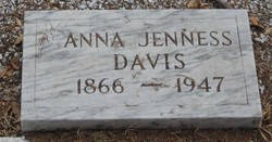 Anna <I>Jenness</I> Davis 