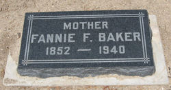 Fannie Fane <I>White</I> Baker 