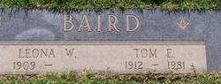 Thomas Edward “Tom” Baird 