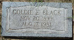 Goldie Esther <I>Freese</I> Black 