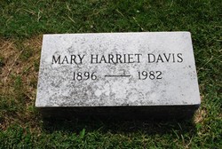 Mary Harriet Davis 