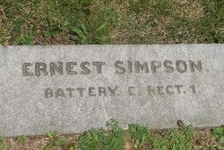 Corp Ernest Simpson 