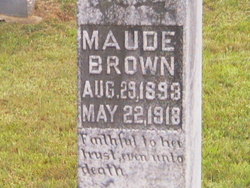 Maude Elizabeth Brown 