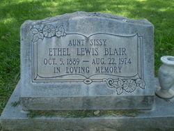 Ethel Alder <I>Lewis</I> Blair 