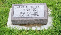 Alice E. “Betty” Jenkins 
