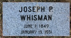 Joseph Parmer Whisman 