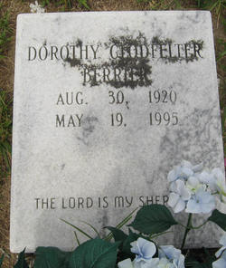 Dorothy <I>Clodfelter</I> Berrier 
