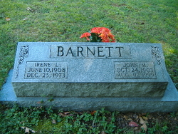 Irene Lounell <I>Lovett</I> Barnett 
