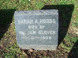 Sarah A <I>Hobbs</I> Glover 