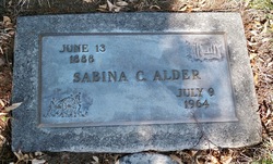 Sabina <I>Clark</I> Alder 