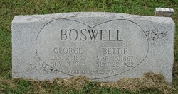 Bettie J <I>Sexton</I> Boswell 