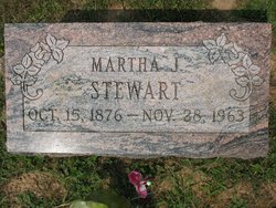 Martha J. <I>Wright</I> Stewart 