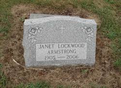 Janet <I>Lockwood</I> Armstrong 
