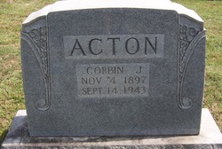 Corbin Jefferson Acton Sr.