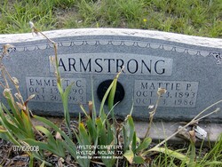 Mattie Pearl <I>Harkins</I> Armstrong 