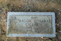 Margarete Elonia “Maggie” <I>Conaway</I> Callaway 