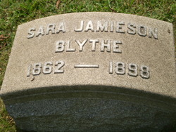 Sara Agnes “Sadie” <I>Jamison</I> Blythe 