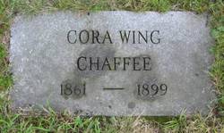 Cora <I>Wing</I> Chaffee 