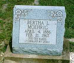 Bertha Louise <I>Alig</I> Moehrig 