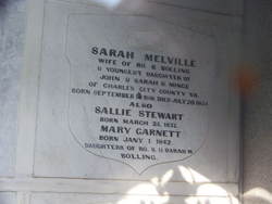Sarah Melville <I>Minge</I> Bolling 
