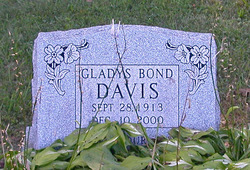 Gladys <I>Bond</I> Davis 