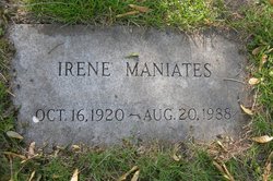 Irene Maniates 