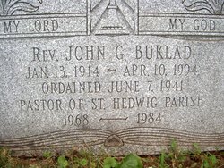 Rev John Buklad 