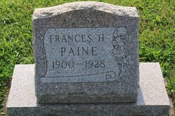 Frances H. <I>Headspeth</I> Paine 