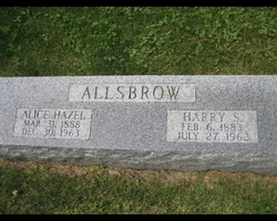 Alice Hazel <I>August</I> Allsbrow 