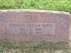 Charles Gilliam Autry 