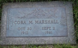 Cora Mae <I>Garrison</I> Marshall 