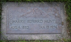 Harry Edward Hunt 