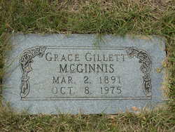 Grace <I>Gillett</I> McGinnis 